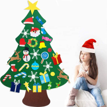 YM 2021 Xmas Decorations Ornament Felt Christmas Supplier Tree Decorated Kids Cutom Xmas Gift